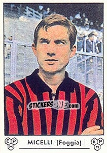 Sticker Romano Micelli - Calciatori 1964-1965 n. 83 - Panini