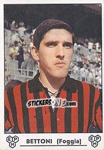 Sticker Antonio Bettoni - Calciatori 1964-1965 - Panini