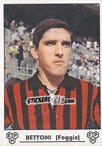 Sticker Antonio Bettoni - Calciatori 1964-1965 n. 86 - Panini