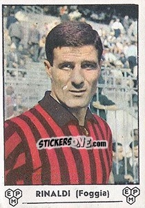 Cromo Matteo Rinaldi - Calciatori 1964-1965 - Panini