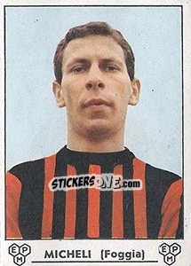 Sticker Dante Micheli - Calciatori 1964-1965 - Panini