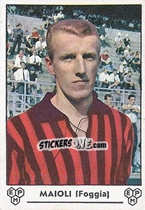 Sticker Giorgio Maioli - Calciatori 1964-1965 n. 90 - Panini