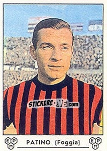Sticker Francesco Patino - Calciatori 1964-1965 n. 93 - Panini