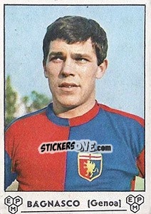 Sticker Giancarlo Bagnosco - Calciatori 1964-1965 n. 99 - Panini