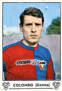 Sticker Antonio Colombo - Calciatori 1964-1965 - Panini