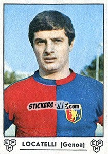 Sticker Marco Locatelli - Calciatori 1964-1965 n. 106 - Panini