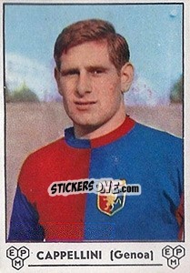 Sticker Renato Cappelini - Calciatori 1964-1965 n. 110 - Panini