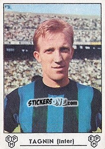 Cromo Carlo Tagnin - Calciatori 1964-1965 - Panini