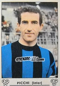 Sticker Armando Picchi - Calciatori 1964-1965 n. 120 - Panini