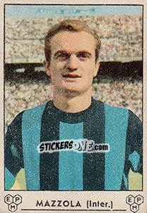 Sticker Sandro Mazzola - Calciatori 1964-1965 n. 121 - Panini