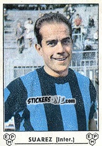 Sticker Luisito Suarez - Calciatori 1964-1965 - Panini
