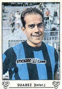 Sticker Luisito Suarez - Calciatori 1964-1965 n. 122 - Panini