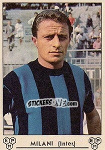 Sticker Aurelio Milani - Calciatori 1964-1965 n. 124 - Panini