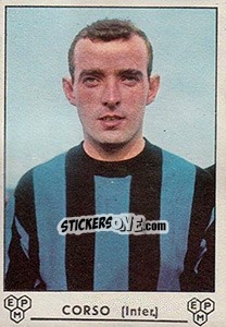 Cromo Mario Corso - Calciatori 1964-1965 n. 125 - Panini