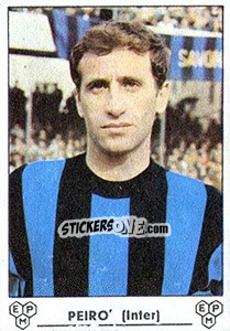 Cromo Joachim Peiro - Calciatori 1964-1965 n. 126 - Panini