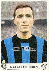 Sticker Saul Malatrasi - Calciatori 1964-1965 - Panini