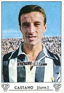 Sticker Ernesto Castano - Calciatori 1964-1965 - Panini