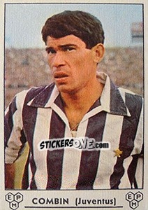 Sticker Nestor Combin - Calciatori 1964-1965 n. 140 - Panini