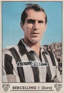 Cromo Giancarlo Bercellino - Calciatori 1964-1965 - Panini