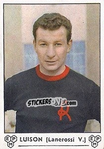 Sticker Franco Luison - Calciatori 1964-1965 n. 148 - Panini