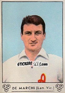 Figurina Giorgio De Marchi - Calciatori 1964-1965 - Panini