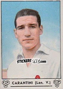 Figurina Sergio Carantini - Calciatori 1964-1965 - Panini