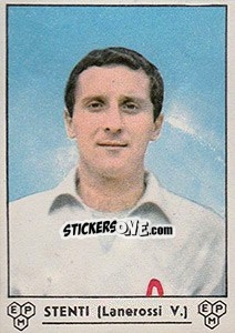 Figurina Amedeo Stenti - Calciatori 1964-1965 - Panini