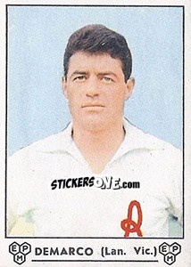 Cromo Ettore Demarco - Calciatori 1964-1965 n. 160 - Panini