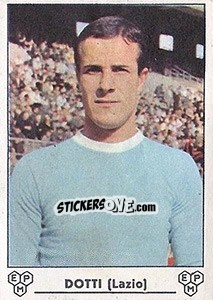 Sticker Piero Dotti - Calciatori 1964-1965 - Panini