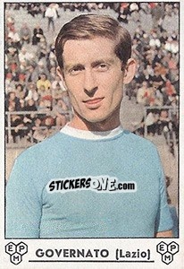 Figurina Nello Governato - Calciatori 1964-1965 n. 166 - Panini