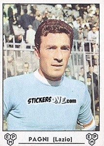 Sticker Pierluigi Pagni - Calciatori 1964-1965 - Panini