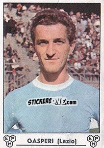 Sticker Vincenzo Gasperi - Calciatori 1964-1965 - Panini