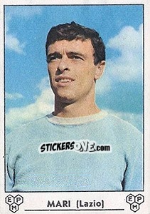 Cromo Alberto Mari - Calciatori 1964-1965 - Panini