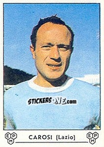 Cromo Paolo Carosi - Calciatori 1964-1965 - Panini