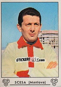 Sticker Piero Scesa - Calciatori 1964-1965 n. 179 - Panini