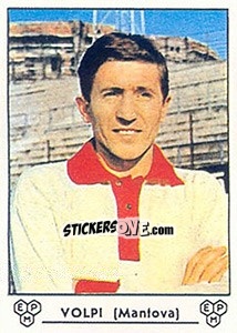 Sticker Carlo Volpi - Calciatori 1964-1965 n. 187 - Panini