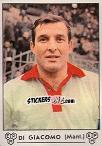 Sticker Beniamino Di Giacomo - Calciatori 1964-1965 n. 188 - Panini