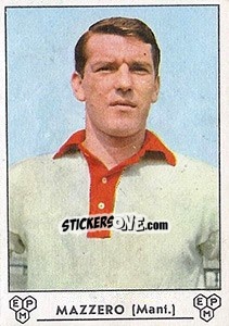 Sticker Italo Mazzero - Calciatori 1964-1965 n. 190 - Panini