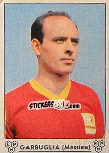 Cromo Gianfranco Garbuglia - Calciatori 1964-1965 - Panini