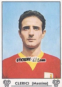 Cromo Gianfranco Clerici - Calciatori 1964-1965 - Panini