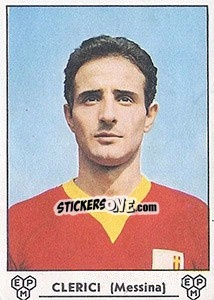 Sticker Gianfranco Clerici - Calciatori 1964-1965 n. 197 - Panini