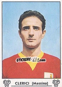 Figurina Gianfranco Clerici - Calciatori 1964-1965 - Panini