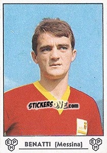 Sticker Fernando Benatti - Calciatori 1964-1965 n. 201 - Panini