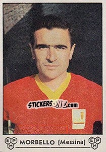 Sticker Egidio Morbello - Calciatori 1964-1965 - Panini