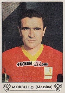 Sticker Egidio Morbello - Calciatori 1964-1965 n. 207 - Panini