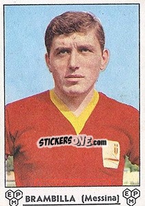 Sticker Eugenio Brambilla - Calciatori 1964-1965 - Panini