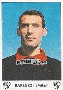Sticker Mario Barluzzi - Calciatori 1964-1965 - Panini