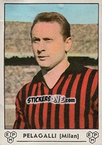 Sticker Ambrogio Pelagalli - Calciatori 1964-1965 n. 213 - Panini
