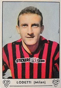 Sticker Giovanni Lodetti - Calciatori 1964-1965 - Panini