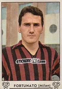 Sticker Giuliano Fortunato - Calciatori 1964-1965 - Panini